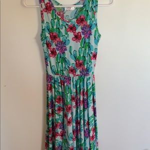 LuLa Roe Floral Dress